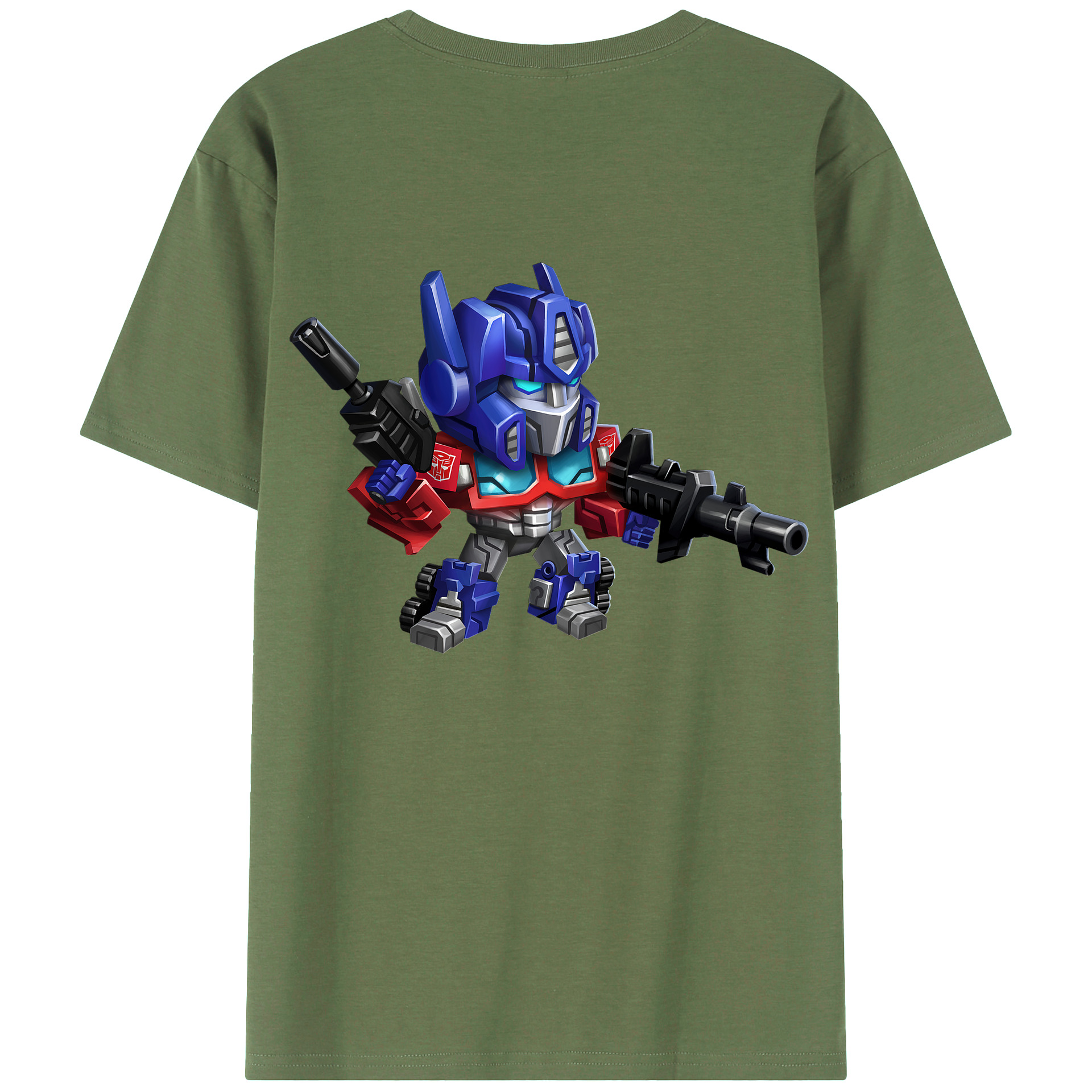 （画像用）  綿100％ メンズ半袖Tシャツ（バックプリント） 通気性